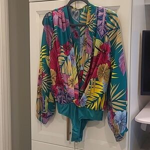 Floral bodysuit
